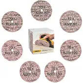 Mirka Ultimax Ligno klittenbandschuurschijven Ø150 mm, mixpakket P40/60/80/120/150/180/320, 70-delig