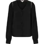 ONLY Onlluve Overhemd Dames Zwart L