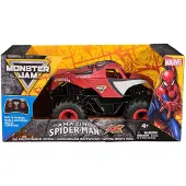 Monster Jam , Marvel The Amazing Spider-Man-monstertruck, op afstand bestuurbaar, schaal van 1:24