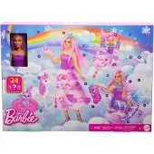 Barbie - Advent Calendar - With fashion doll and 24 surprises - Barbie - JFL66