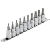 Kippers Rijssen 3/8" Doppenrail torx, 10dlg