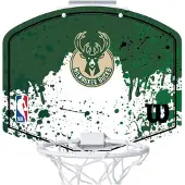 Wilson NBA Team Mini Hoop Milwaukee Bucks | Milwaukee Bucks / One Size