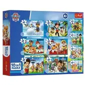 Trefl Puzzel 10 in 1 Paw patrol Team