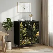 vidaXL Ladekast RHENEN Tropisch jungleprint 66 x 36,5 x 76 cm