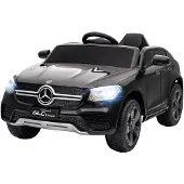 AIYAPLAY Elektrische kinderauto, 12V, met 2,4 GHz afstandsbediening en claxon