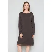 JOOP! Nachthemd ' Loungewear ' donkerbruin
