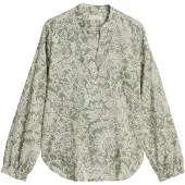 Marc O'Polo Blouse lichtbeige / pastelgroen