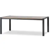 Bommel Wonen Eettafel Wisconsin - rechthoekig 160x90 cm - Lamulux Mokka