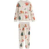 Next - Jongens - Matching Family kerstpyjama - Grijs