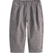 Next Broek lichtblauw / chocoladebruin
