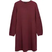 s.Oliver Black Label Gebreide jurk bordeaux