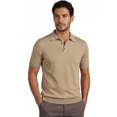 Bugatti Poloshirt beige katoen