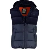 A Fish Named Fred Bodywarmer donkerblauw puffer