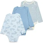 Gap Rompertje/body blauw / pastelblauw / wolwit