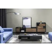 AEA Schrankwände Regal Wohn Wand Side Low Board Regale Holz design Schränke TV-Möbel