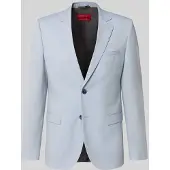 HUGO Super Slim Fit colbert van scheerwolmix model 'ARTI'