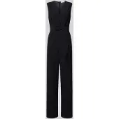 Rich & royal Glanzende jumpsuit met V-hals
