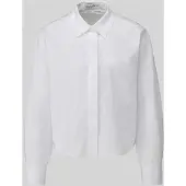 Opus Loose fit overhemdblouse van pure katoen model 'Femi'
