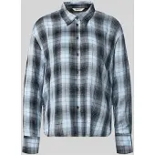 ONLY Regular fit overhemdblouse van pure viscose model 'RILEY'