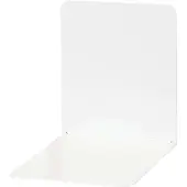 MAUL Boekensteun Metaal Wit 12 x 14 x 14 cm 2 Stuks
