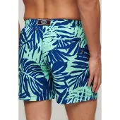 Superdry - Gerecyclede zwemshort met print - 38 cm - Heren - Zwembroeken