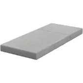 HOMCOM Opvouwbare matrassen, 200x90 cm, 15 cm, 3-voudig inklapbaar, gastenmatras