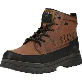 Mustang Veterboots 'Peppin' cognac / zwart