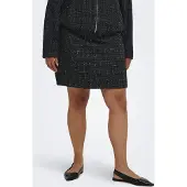 ONLY Carmakoma Caramaya Mini-rok Dames Zwart 50