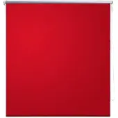 vidaXL Rolgordijn verduisterend 120 x 175 cm rood online kopen