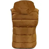 A Fish Named Fred Bodywarmer bruin afneembare capuchon