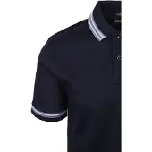 HUGO BOSS Poloshirt Boss Black H-Phillipson slim fit navy 2-knoops