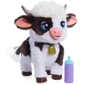 Just Play FurReal Riley de Koe - Interactieve pluchen knuffel