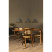 Lucide SPITZE - Hanglamp - 3xE27 - Grijs | Vibes