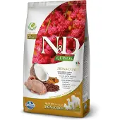 Farmina Quinoa Coat Formula (Kwartelvlees, quinoa, kokos en kurkuma) Volwassen hondenvoer 2,5 kg