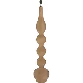 Ptmd Altus Natural Mango Wood Floor Lampbase Smooth Rnd