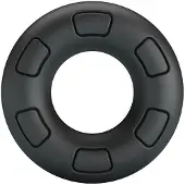 Crazy Bull - BERTRAM SUPER SOFT SILICONE COCK RING BLACK
