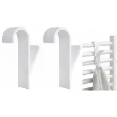 Primpol 2x Dubbelzijdige Radiator Haken - Handdoek & Kleding