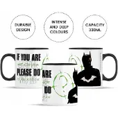 Ert Batman Mok DC Zwart Keramiek 330ml