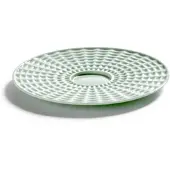 Serax Ann Van Hoey Nido thee schotel D14.5cm bone china groen