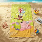 Spongebob Strandlaken - 70 x 140 cm - Katoen