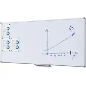 Showdown Displays Scritto Economy Whiteboard 90 x 180 cm