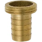 GEKA slangkoppelstuk buitendraad 3/4 inch - 19 mm messing