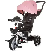 Chipolino Driewieler met zonnescherm, - Be Active, roze, linnen