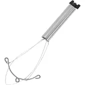 Westmark Universele bokaalopener, voor weckpotten met platte rand of groefjes, lengte 31,5 cm, roestvrij staal/kunststof, zilver, 10522260