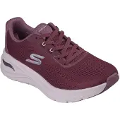 SKECHERS Arch Fit 3.0 Easy Flow Textiel Dames Bordeau Sneakers