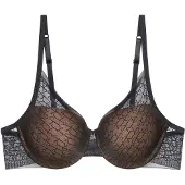 Triumph BH ' Red Label Signature Sheer ' zwart