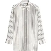 Marc O'Polo Blouse zwart / wit