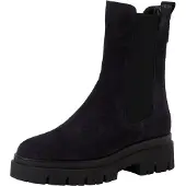 Tamaris chelsea boots van echt rundleer