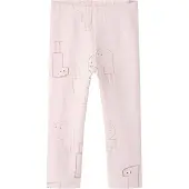 Name it Leggings 'NMFOLYDIA' bruin / rosa / lichtroze / wit