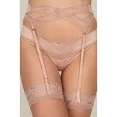 Hunkemoller Jarretel Brigitte Roze Dames | Maat: M